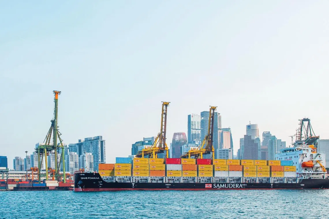 Samudera Shipping's earnings per share stood at  US$0.0777, up from US$0.0388 in the first half of the previous financial year. 