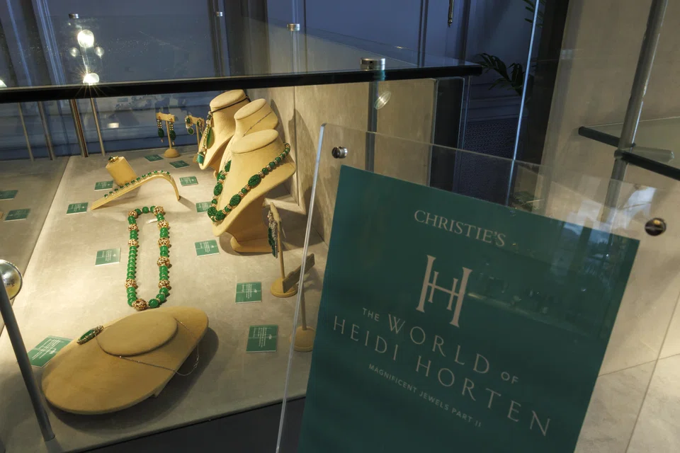 Spread over the course of two live auctions in Geneva on May 10 and 12 (a third online auction ends on May 15), a treasure trove of necklaces, bracelets, earrings and tiaras carried a presale estimate of US$150 million.
