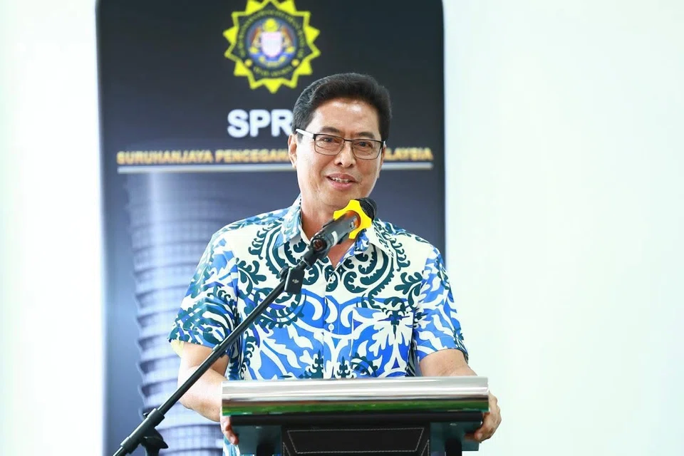 Malaysian Anti-Corruption Commission chief commissioner Azam Baki giving updates on several high-profile investigations on Sep 9, including probes involving two former prime ministers.
