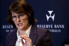 “At the moment, we are in a situation where we have got inflation back in the band at the moment,” Michele Bullock says.