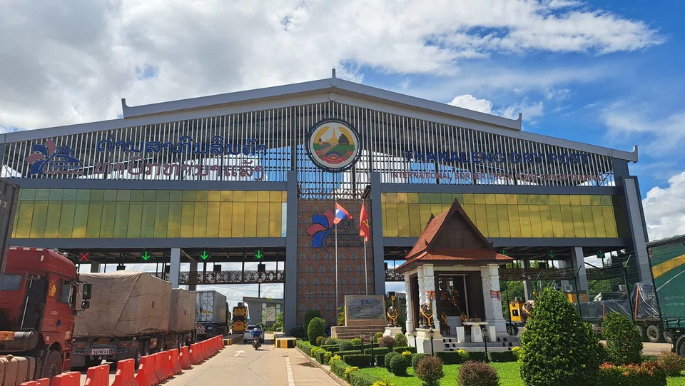 The autonomous Thanaleng Dry Port, in the Laotian capital of Vientiane and a kilometre away from the First Thai-Lao Friendship Bridge over the Mekong River, facilitates transitions between road, rail, sea and air transport.