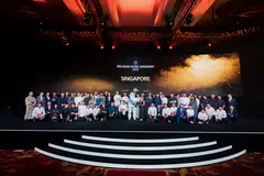 All the recipients at the Michelin Guide awards in Singapore. For many, the Jul 24 ceremony was somewhat anticlimactic.