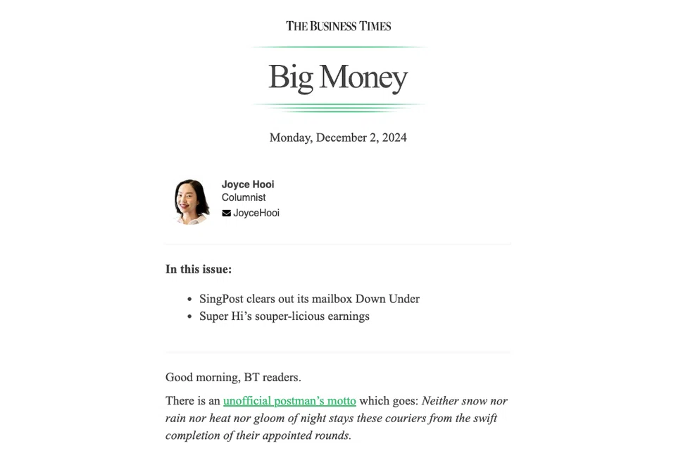 Haidilao’s Sichuan Spicy soup base is red as all heck, but the restaurant operator’s bottom line no longer is, writes BT columnist Joyce Hooi.