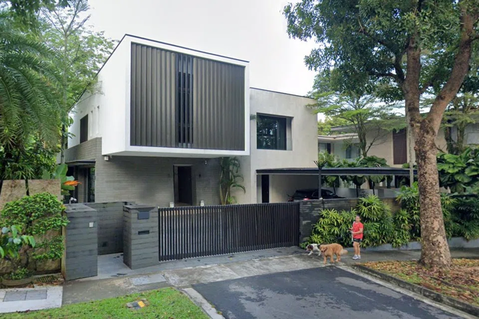 The Leedon Park bungalow was developed by George Lim, who completed the property in 2011.