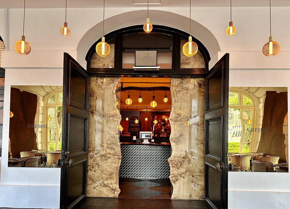 Ureshii's entrance at The Arts House.