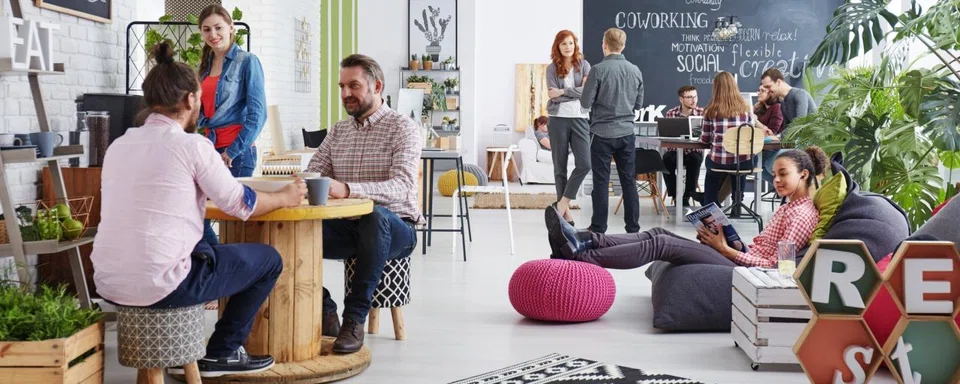 Driven by the belief that alternative working areas stimulate creativity, the unconventional office trend is rising.