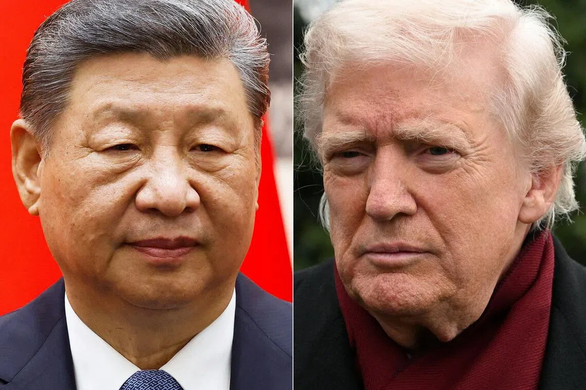 Xi told Trump the two countries should “maintain momentum in ties”, according to Xinhua.