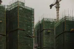 New-home sales by the 100 largest developers have fallen more than 20% for two consecutive months, China Real Estate Information Corporation data show.