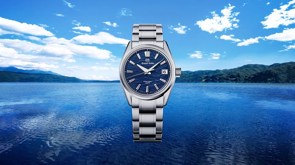 The Grand Seiko Evolution 9 Spring Drive 5 Days High-Intensity Titanium SLGA019.