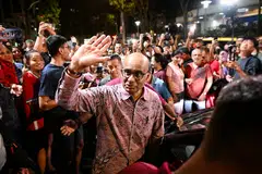 President Tharman Shanmugaratnam took 70.4 per cent of the votes in the presidential election, securing a landslide victory against two other hopefuls, Ng Kok Song and Tan Kin Lian.