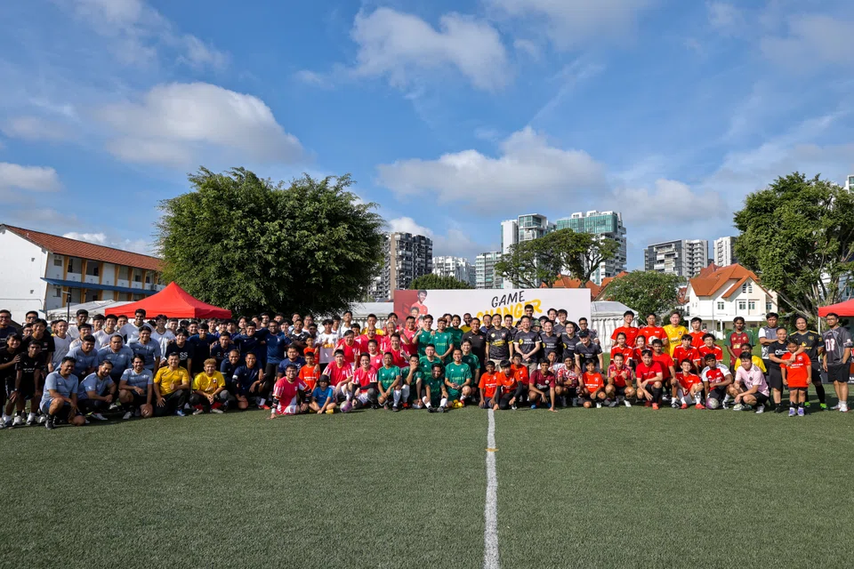 Around 180 players from 12 corporate teams took part in GameChanger 2025: Tiger Brokers Charity Cup.