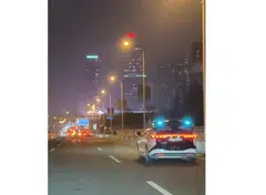 An Apollo Go robotaxi stopped in the middle of traffic due to a system failure, according to local police, Wuhan, China, March 31, 2026.