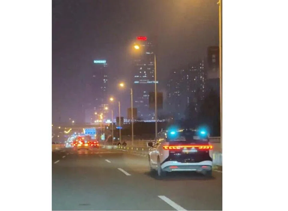 An Apollo Go robotaxi stopped in the middle of traffic due to a system failure, according to local police, Wuhan, China, March 31, 2026.