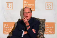 Inflation is likely to be elevated, Larry Fink says, casting doubt on the Federal Reserve cutting rates multiple times this year. 