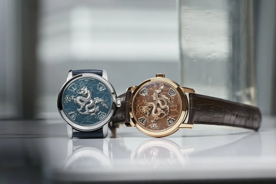 Two editions of Metiers d’Art The Legend of the Chinese Zodiac (Year of the Dragon) are available, with just 25 pieces of each: One in 950 platinum and another in 18-karat 5N pink gold.