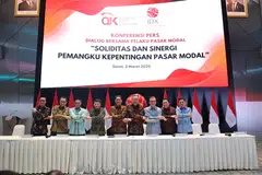 The Financial Services Authority and the Indonesia Stock Exchange met market stakeholders, including blue-chip shareholders, on Monday to discuss strategies for tackling stock market volatility.