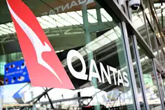 Qantas' shares gained as much as 1.6 per cent to A$8.04 to hit a record high for the second time in the week.