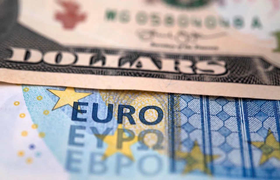 The euro was last 0.67 per cent higher at US$1.04205 and closing in on the four-and-a-half month peak of US$1.0481 it touched on Tuesday.