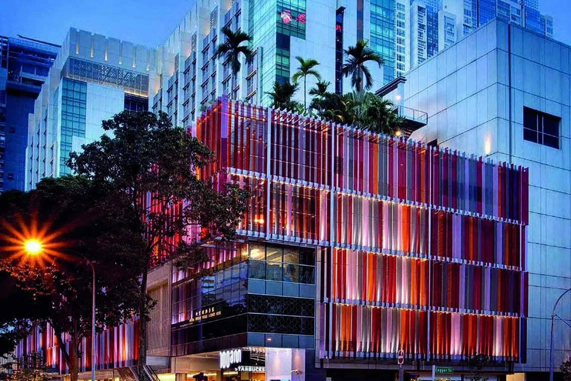 The exterior of Amara hotel, part of the hotel and property group, which is headed for delisting with the privatisation offer going through. 