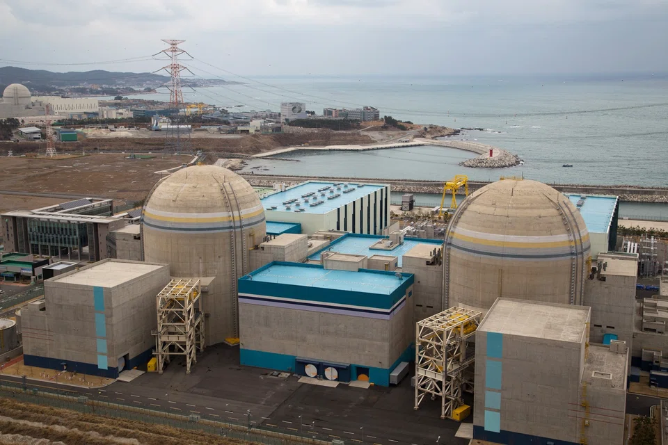 The Shin-Kori nuclear power plant in Ulsan.