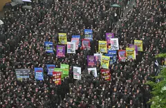 The strike is the biggest labour action in the tech giant’s history and steps up pressure on the chipmaker’s management.
