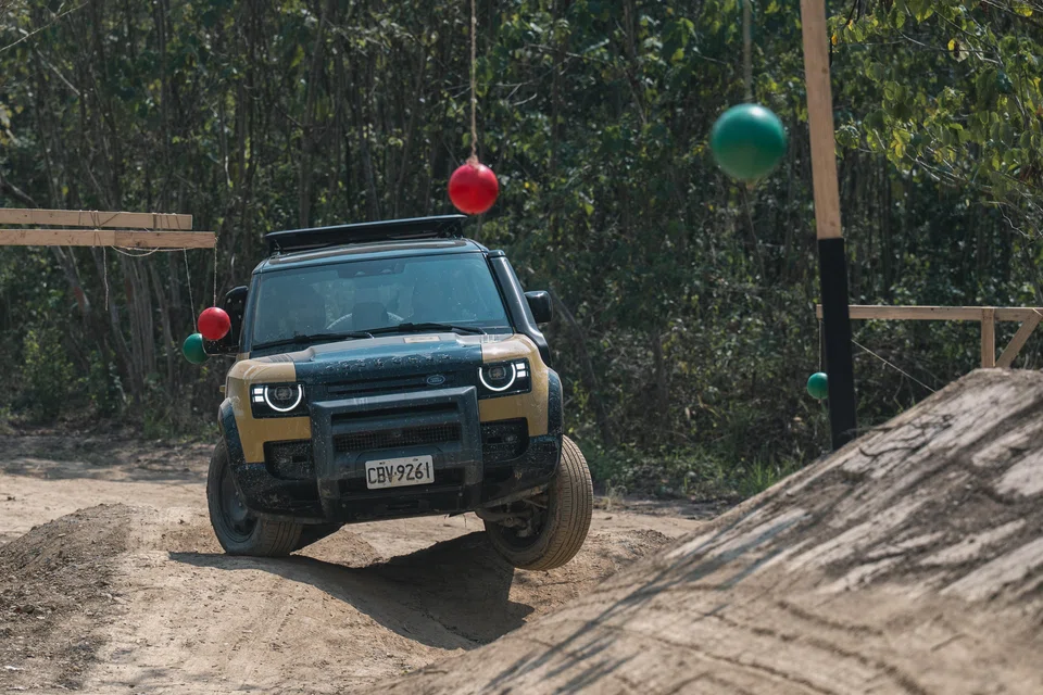 Few doubt a Defender’s off-roading abilities, so the competition feels more like a test of its participants than of the vehicle.