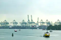 Singapore’s ports have set ambitious targets to collectively reduce port operation emissions by 60 per cent by 2030 and achieve net-zero emissions by 2050, compared to 2005 levels.