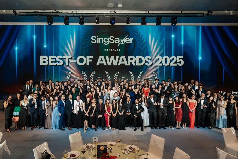 The inaugural SingSaver Best-Of Awards 2025 recognised 43 providers across the personal finance sector.