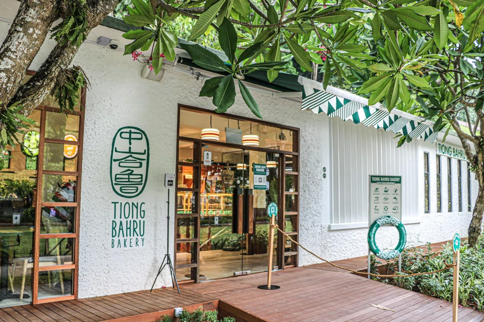 Tiong Bahru Bakery's outlet at Fort Canning Park. Jollibee Foods has made investments in Tiong Bahru Bakery and other Singapore brands under homegrown company Spa Esprit Group.