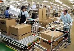 On a year-on-year basis, Japan's core orders fell 3.4 per cent, versus a forecast for a 3.6 per cent growth, the Cabinet Office data showed.