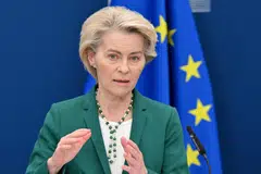 In her strongest comments yet, European Commission chief Ursula von der Leyen indicated that she was ready to step up her threats of retaliation and target American services if negotiations fall short.