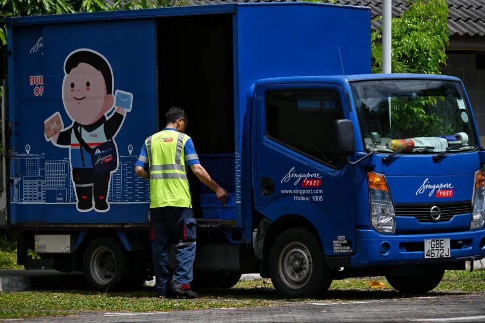 SingPost’s H2 operating profit for its Singapore postal and logistics segment falls 55.5% year on year to S$7.4 million, from S$16.6 million.