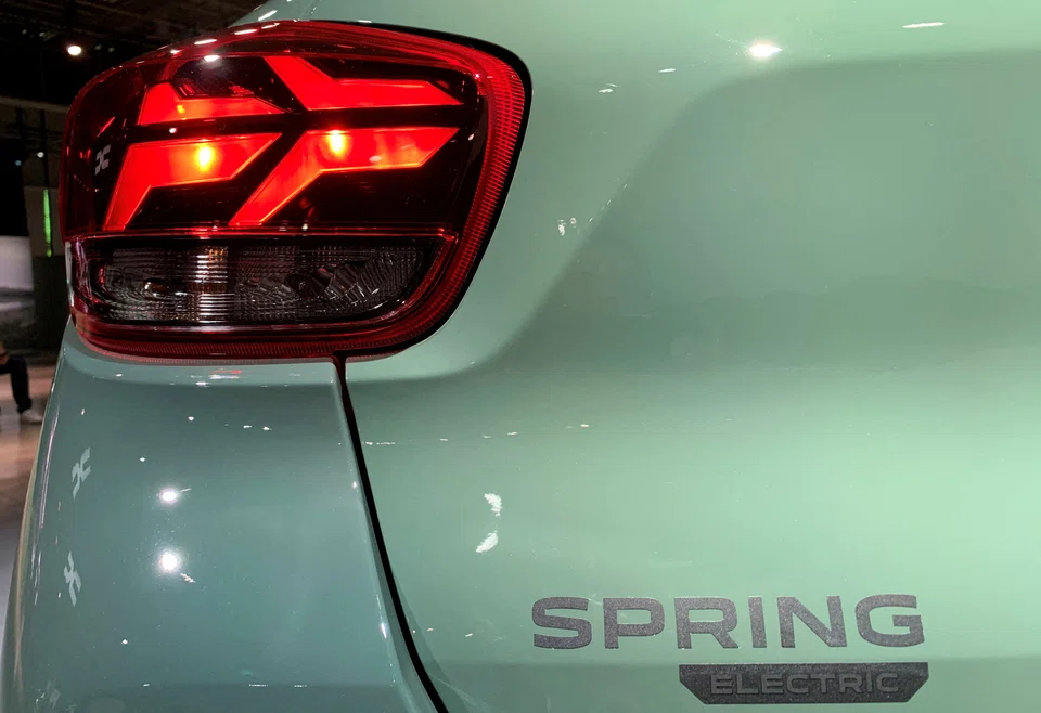 The three most popular Chinese-made cars sold in France – the Dacia Spring (Renault), Tesla’s Model 3 and SAIC’s MG4 – accounted for 22 per cent of the market.