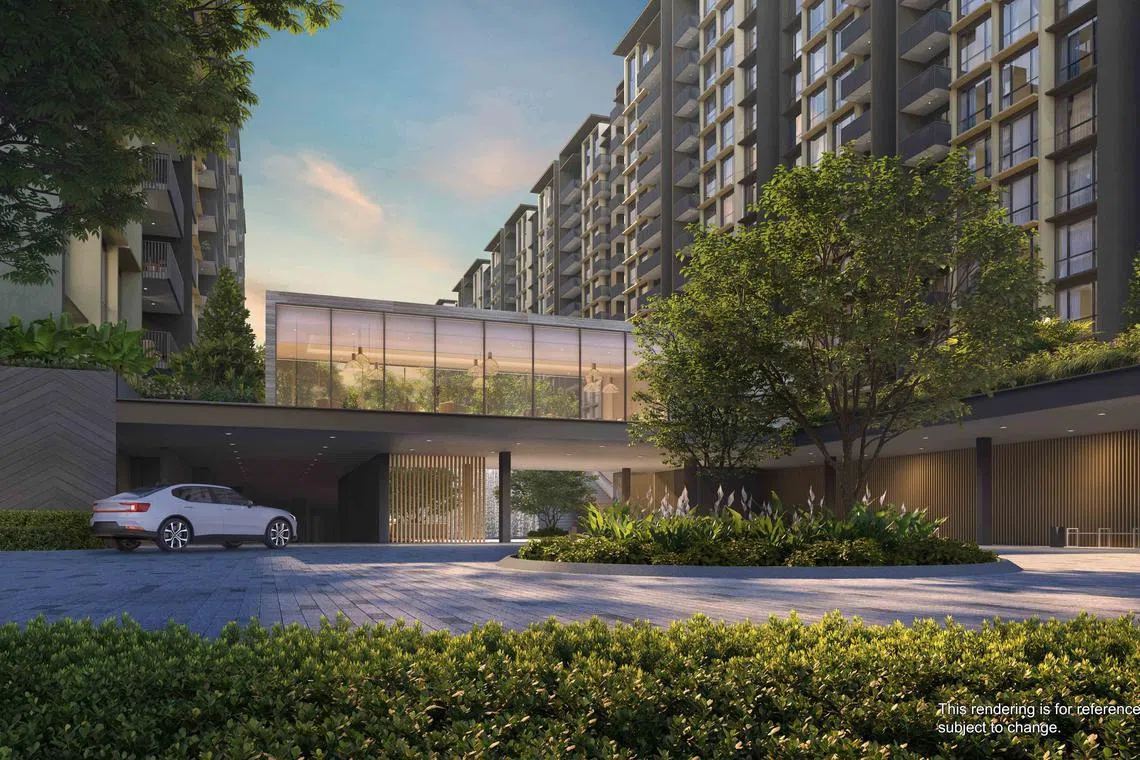 Hongkong Land Holdings has topped the GRESB rankings released on Tuesday. Copen Grand executive condominium (above) is being developed by Hongkong Land subsidiary MCL Land. 