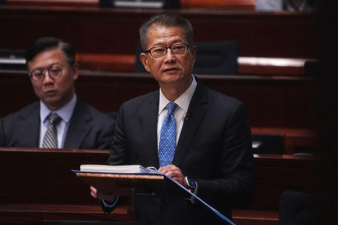 Paul Chan (above), Hong Kong's financial secretary, emphasises artificial intelligence as a core industry.