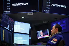 The Dow Jones Industrial Average rose 298.01 points, or 0.61 per cent, to 49,375.24 on Thursday.