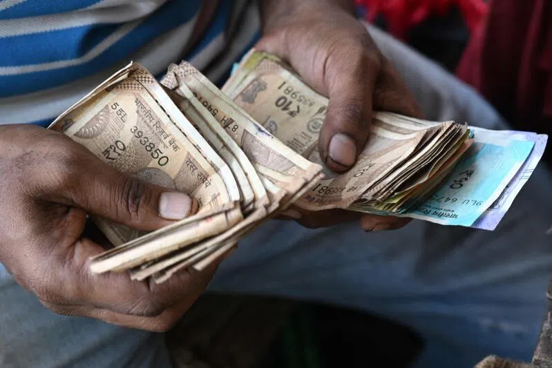 The central bank has allowed the rupee to fall 1.3 per cent in the last seven trading sessions to a record low of 90.42 per dollar.