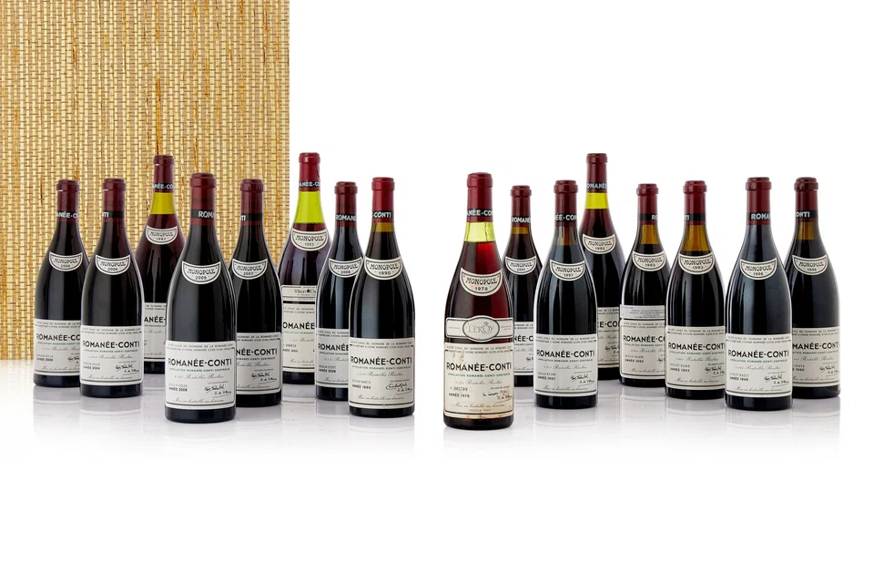 The collection, titled “The Majestic Cellar of Dr Albert Yeung”, includes selections from Domaine de la Romanee-Conti, Petrus and Chateau Palmer.