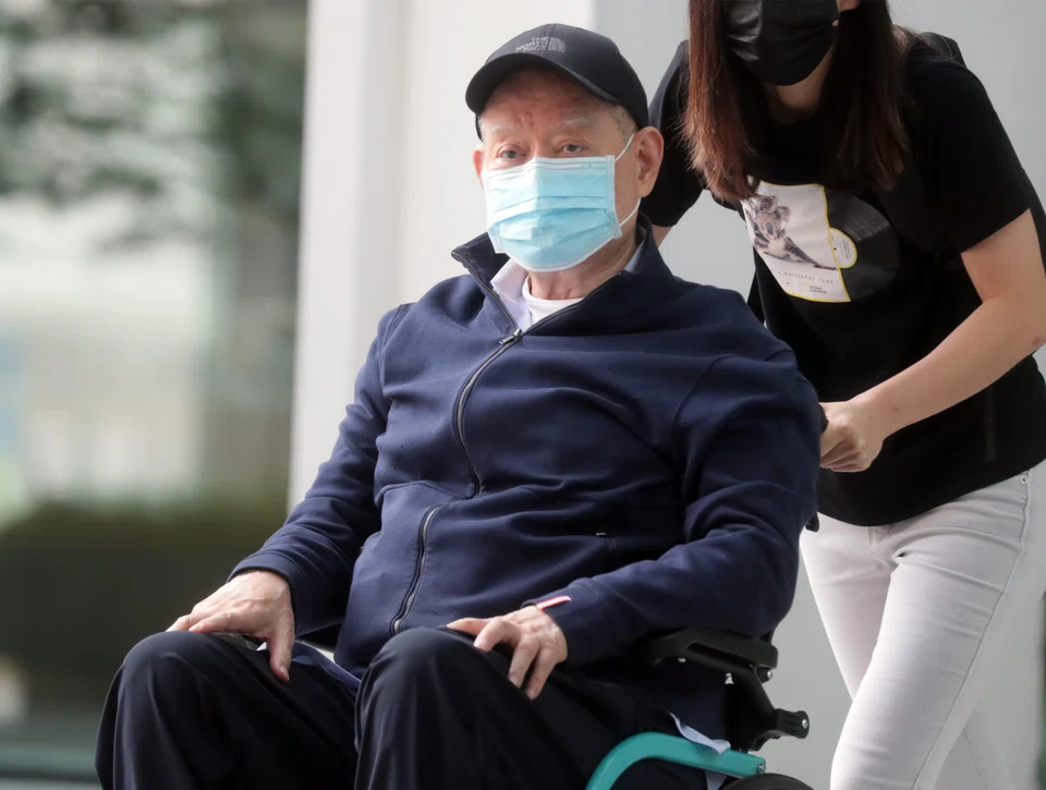 The liquidators are asking Lim Oon Kuin (pictured) and his children to be personally responsible for Hin Leong's debts.