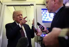 US President Donald Trump told reporters his administration already contacted seven countries, but he did not identify them.