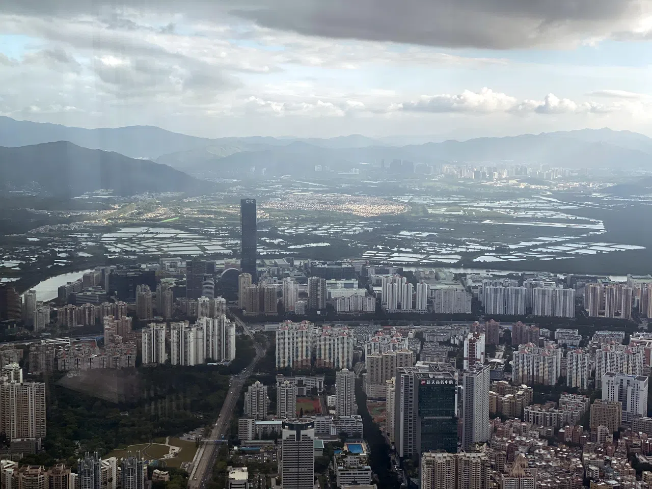 A bird’s-eye view of Shenzhen. The Chinese city is one of several  to launch 