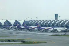 Thai Airways has fewer than 10 Rolls-powered 787s but one is currently grounded without engines, according to Chai Eamsiri.