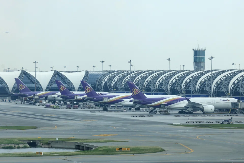 Thai Airways has fewer than 10 Rolls-powered 787s but one is currently grounded without engines, according to Chai Eamsiri.