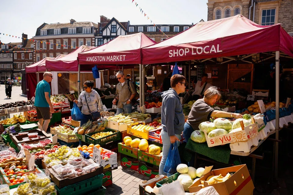 UK consumer prices rose by an annual 2.3 per cent last month, down sharply from a 3.2 per cent increase in March.