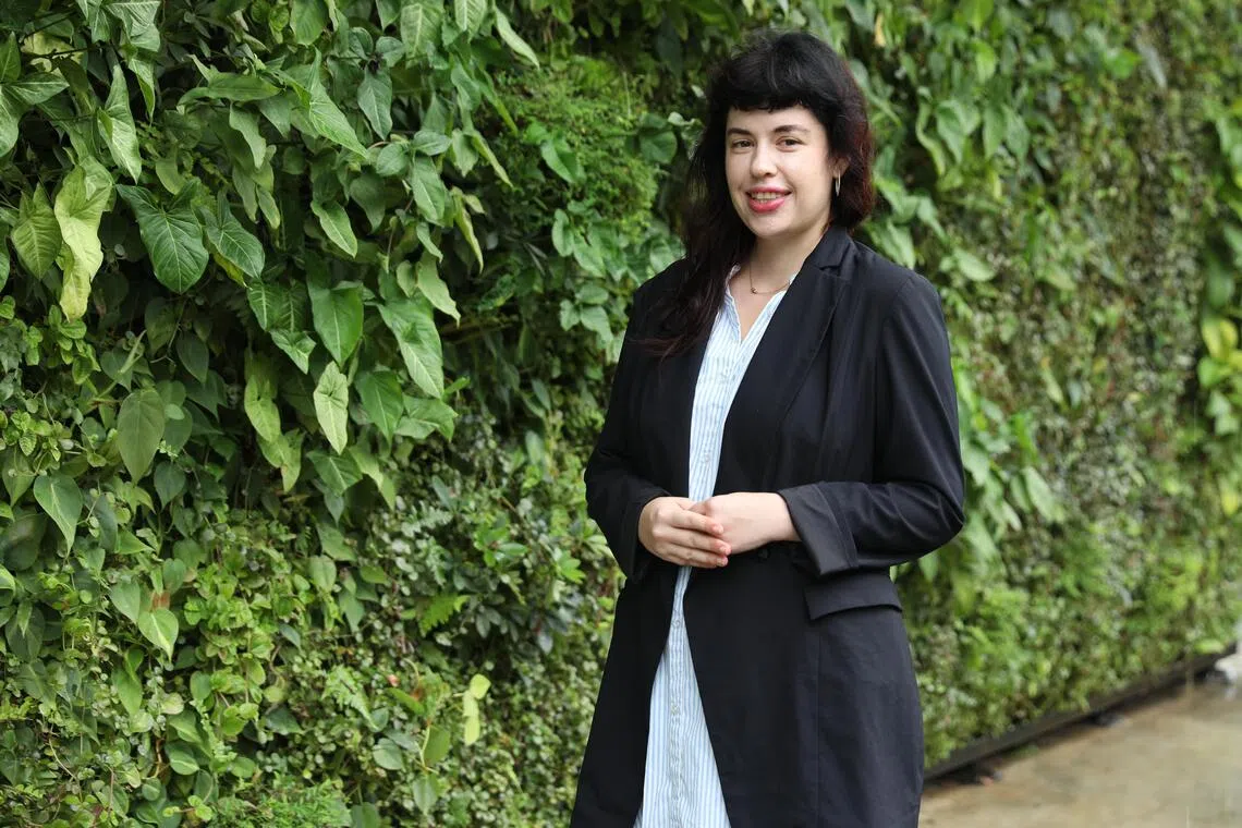 Chief executive and founder Dr Natalia Mykhaylova believes WeavInsight’s work aligns with Singapore’s national agenda to achieve net zero by 2050.