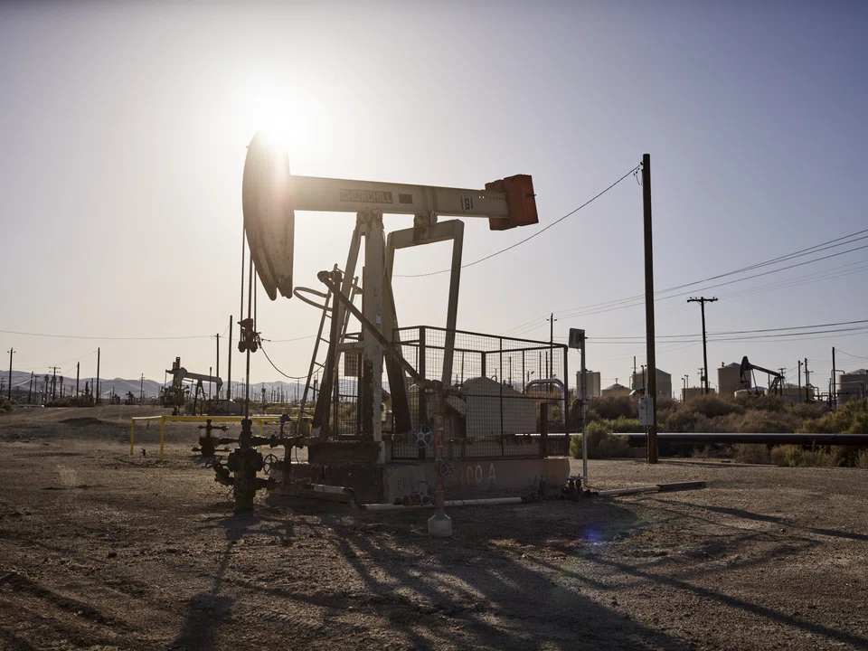 Oil jumped almost 5 per cent on Wednesday after plunging nearly 10 per cent in the last two sessions, buoyed by supply concerns as flows of Russian gas to Europe fell and the European Union worked on gaining support for a Russian oil embargo.