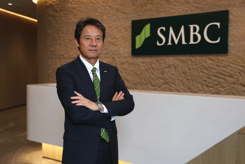 ‘Our journey ahead, as a bank with an influential network, is not just about creating economic value but contributing
social value in scale, and through the things we do, to make a better tomorrow for us and the next generation,’ says Katsufumi Uchida, SMBC’s head of Asia-Pacific Division.