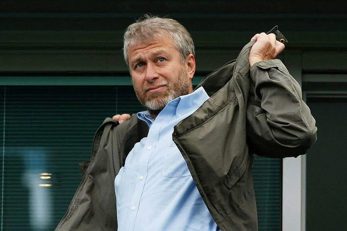 EU agrees to freeze Roman Abramovich's assets: diplomats
