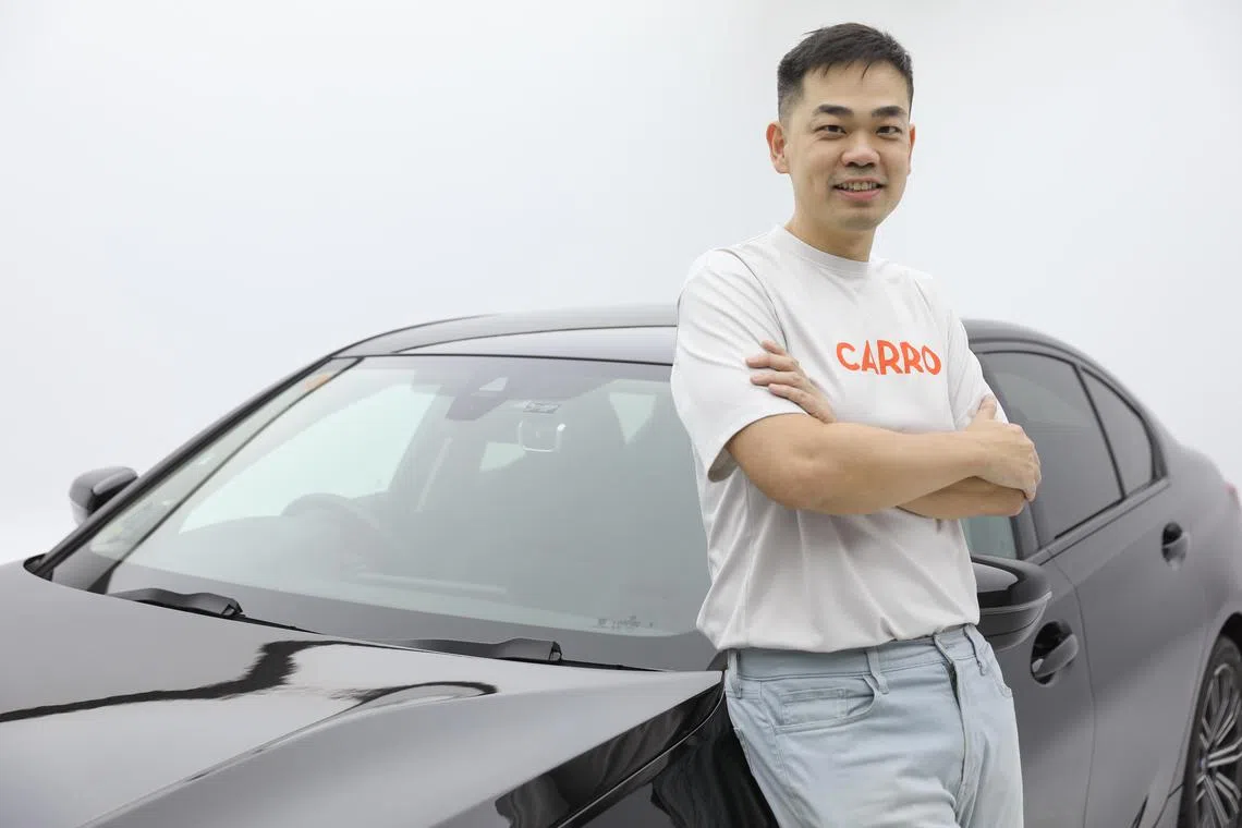 Aaron Tan, co-founder and CEO of Carro, took the Young Business Leader of the Year laurels at the Singapore Business Awards. 