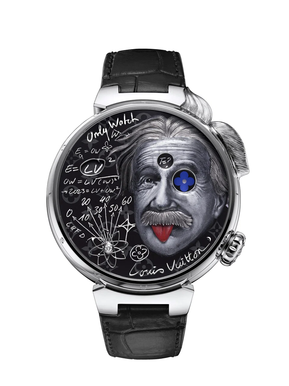  Louis Vuitton's Tambour Einstein Automata.